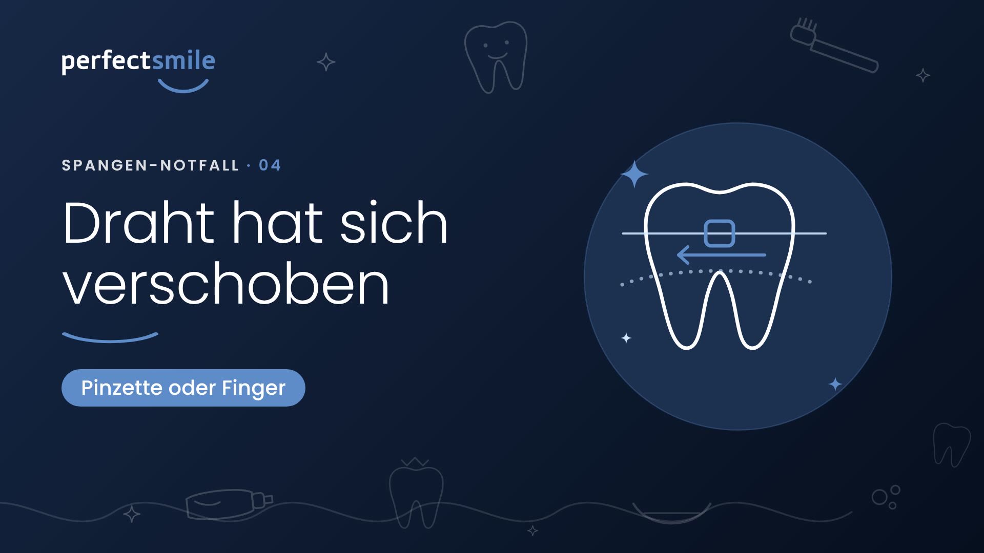 Vorschaubild: Draht hat sich verschoben