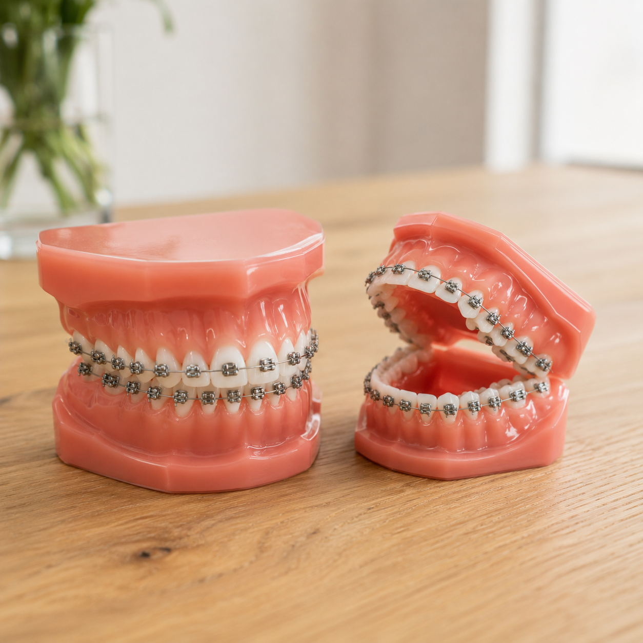 Detailaufnahme einer festen Spange
